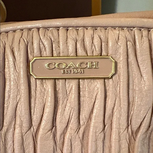 Coach Madison gathered leather shoulder bag and crossbody L1382-F28542 - Picture 2 of 16